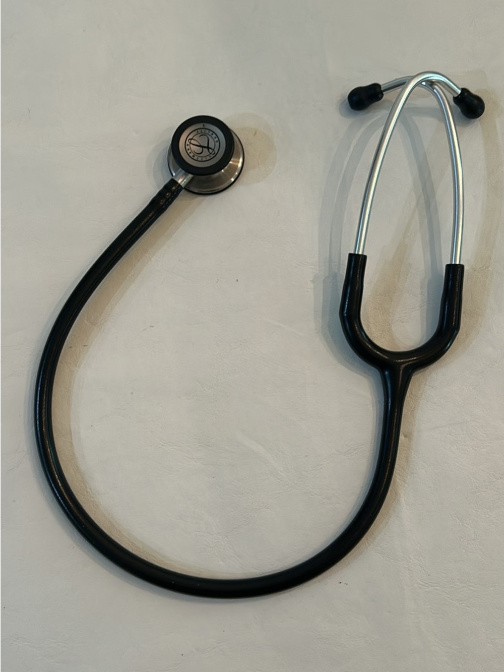 Classic Black Stethoscope for Clinical Use